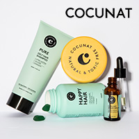 COCUNAT Toxic-Free, Vegan and Cruelty-Free Cosmetics