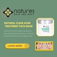 Natural Clear Acne Treatment Face Mask