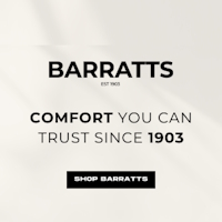 Logo for Barratts Shoes UK Established in 1903
