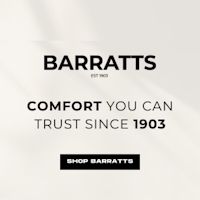 Logo for Barratts Shoes UK Established in 1903